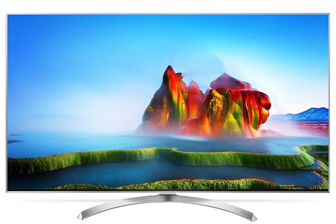 Mẫu TV có chân đế cách điệu, bảng màu gấp 64 lần thông thường. 3 mau tv 4k duoc nhieu nguoi dung lua chon
