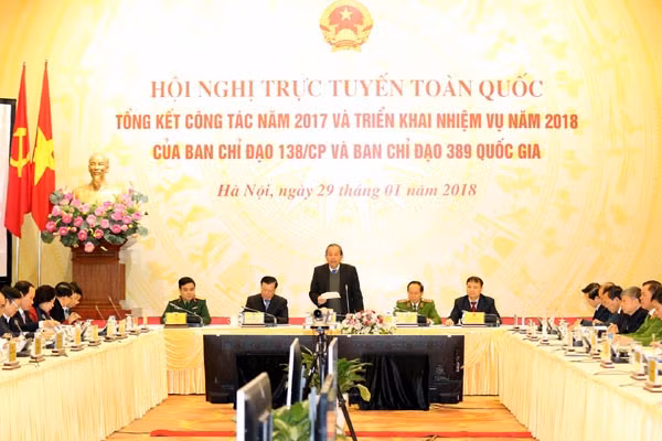 tap trung cao do chong buon lau gian lan thuong mai dip tet