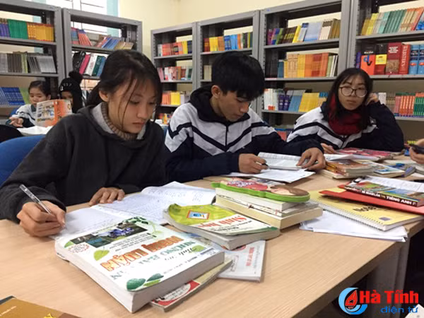 muc so thi mot trong 12 thu vien cap huyen tot nhat ca nuoc o ha tinh