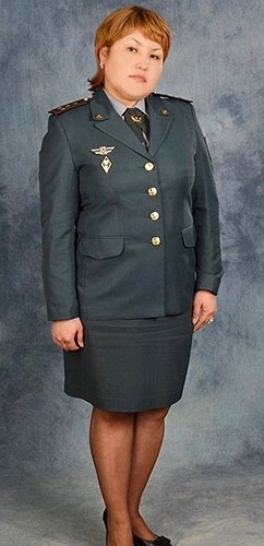 anh ve dep khong lan vao dau cua cac nu quan nhan kazakhstan