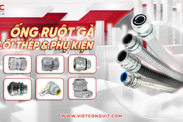 Ống ruột gà lõi thép Vietconduit giúp tiết kiệm chi phí cho công trình