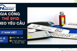 IT Nam Việt - chuyên dịch vụ gia công thẻ RFID theo yêu cầu, giá rẻ