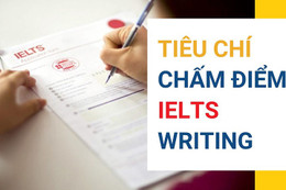 4 tiêu chí chấm điểm bài thi IELTS Writing