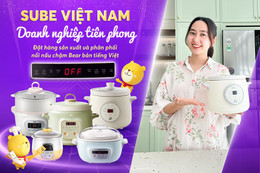 SUBE Việt Nam - doanh nghiệp tiên phong đặt hàng sản xuất và phân phối nồi nấu chậm Bear bản tiếng Việt