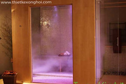 Lắp đặt phòng xông hơi khô, ướt gia đình, spa, khách sạn tại Hà Tĩnh