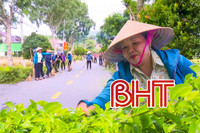 Nữ Bí thư Chi bộ đi đầu, bước trước trong xây dựng nông thôn mới