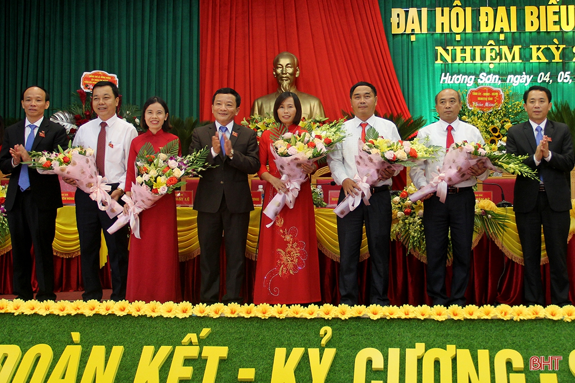 Đại hội Đảng bộ huyện Hương Sơn nêu cao quyết tâm xây dựng huyện đạt chuẩn nông thôn mới bền vững