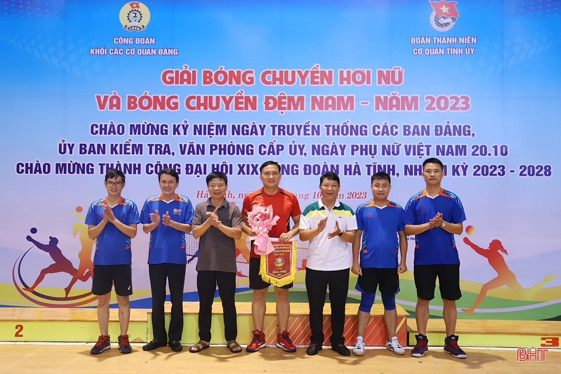 Bế mạc Giải Bóng chuyền Khối Các cơ quan Đảng