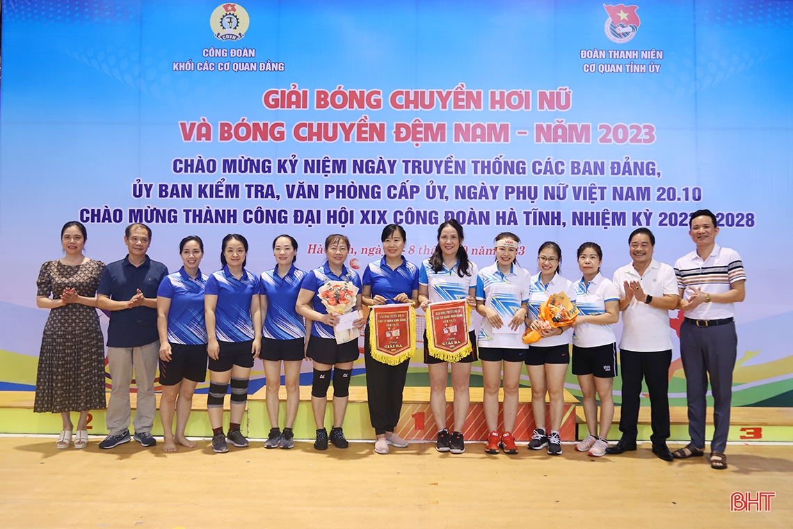 Bế mạc Giải Bóng chuyền Khối Các cơ quan Đảng
