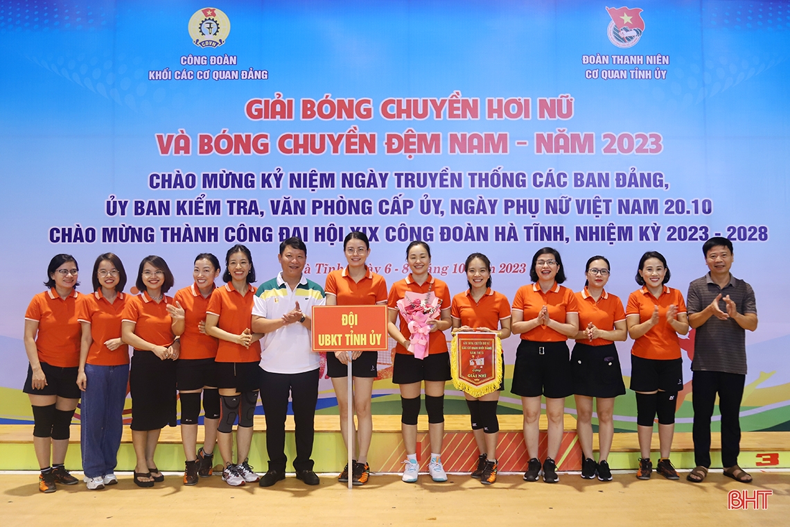 Bế mạc Giải Bóng chuyền Khối Các cơ quan Đảng