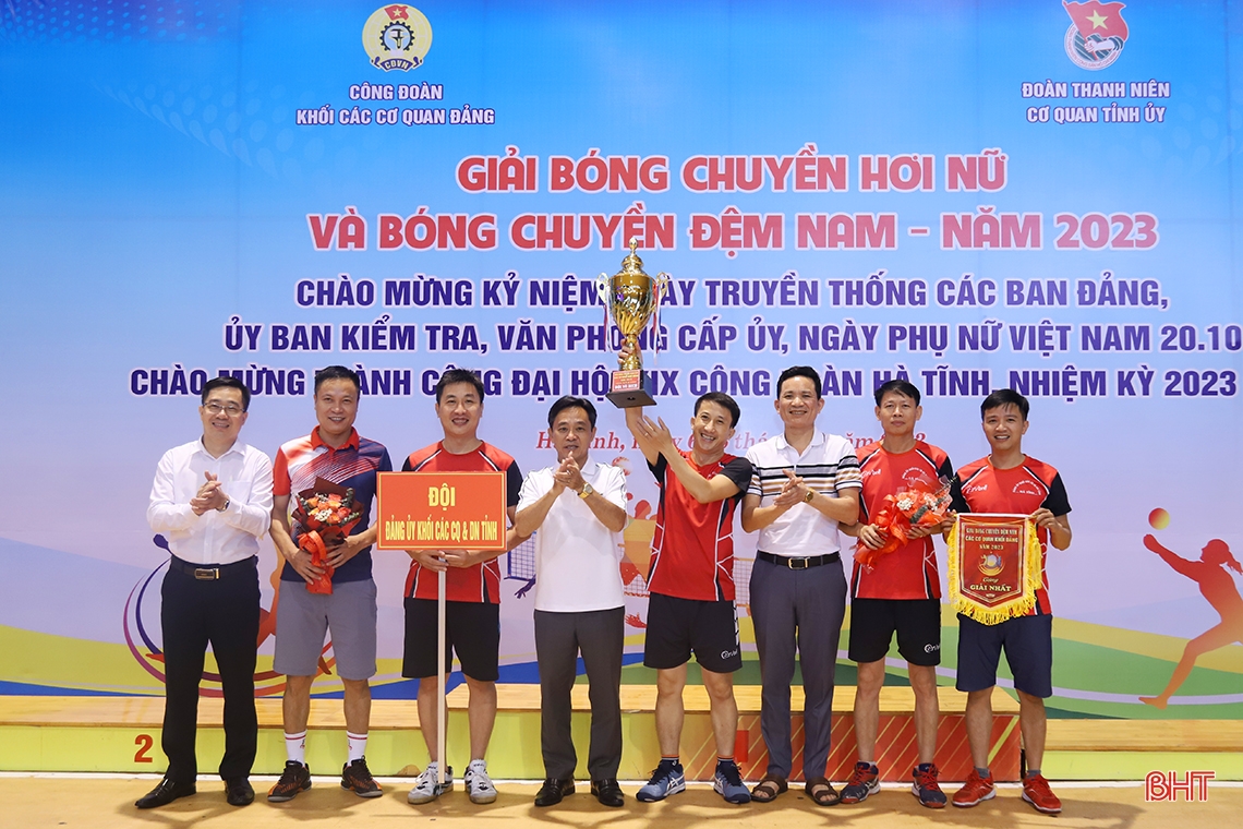 Bế mạc Giải Bóng chuyền Khối Các cơ quan Đảng