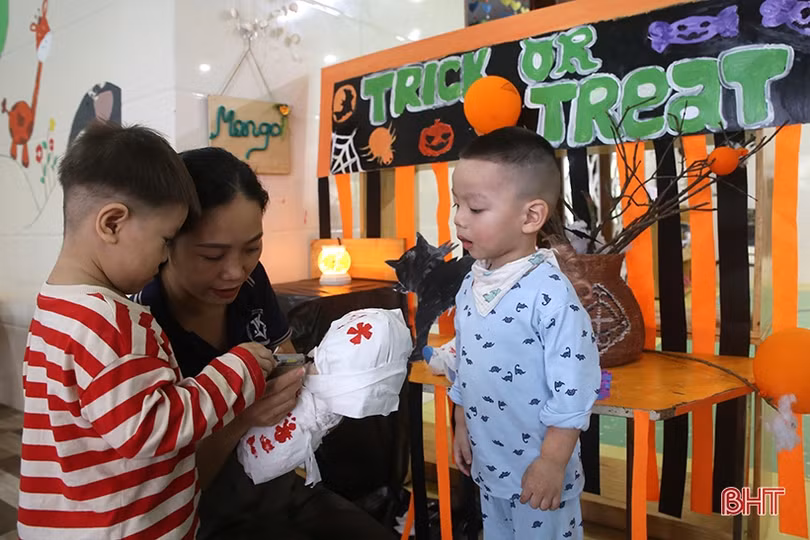 Sắc màu không khí đón Halloween ở TP Hà Tĩnh