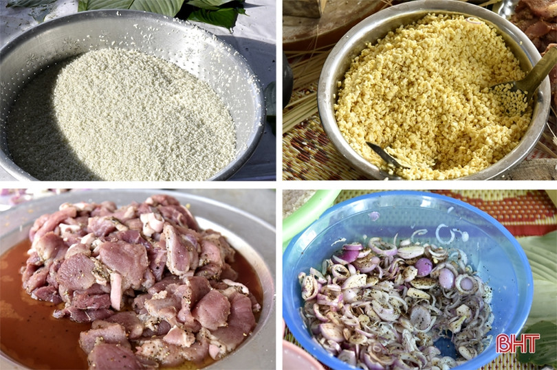 Sôi nổi thi gói bánh chưng dâng Thánh tại lễ hội Đền Cả