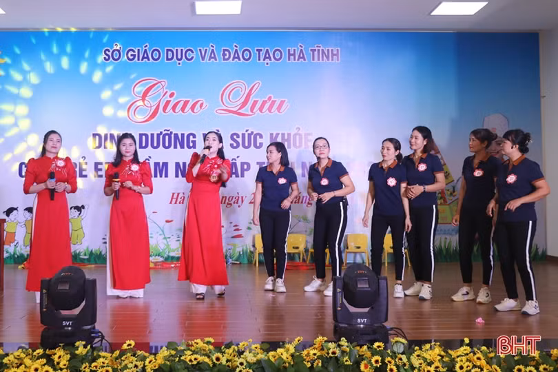 Hà Tĩnh khai mạc Giao lưu dinh dưỡng và sức khỏe cho trẻ em mầm non cấp tỉnh