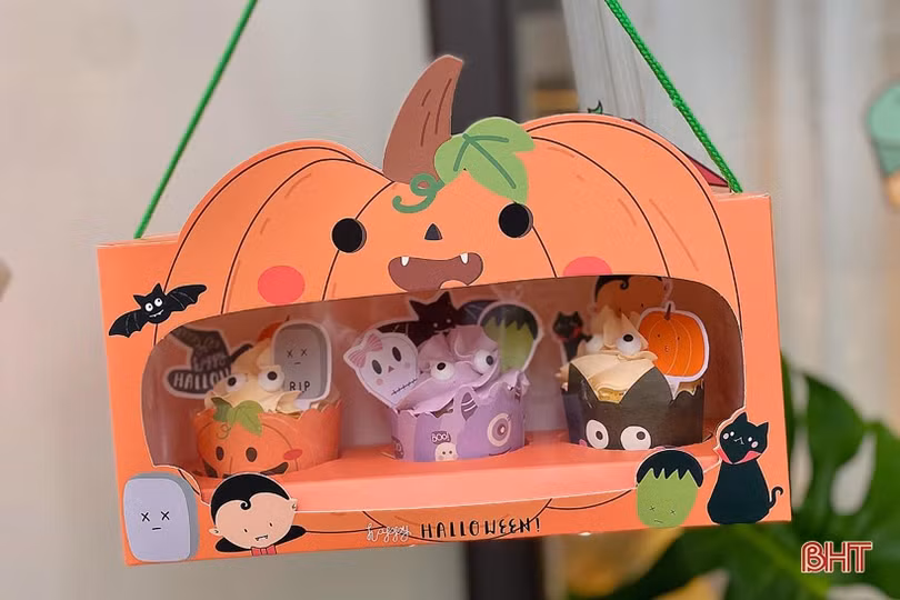 Sắc màu không khí đón Halloween ở TP Hà Tĩnh