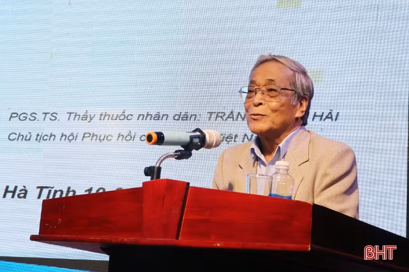 Bộ Y tế phối hợp tập huấn triển khai mô hình PHCN dựa vào cộng đồng tại Hà Tĩnh