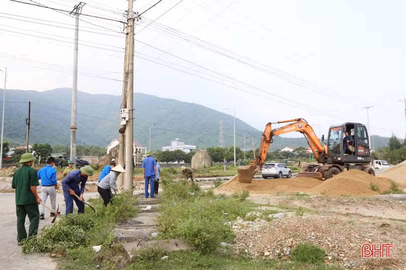 60 ngày ra quân “nâng chất” tiêu chí NTM ở xã phía nam Hà Tĩnh