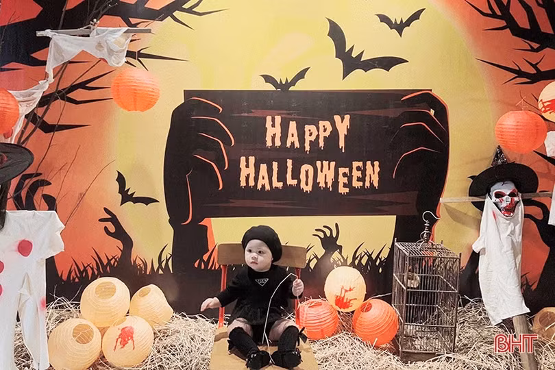 Sắc màu không khí đón Halloween ở TP Hà Tĩnh