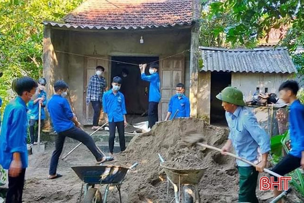 MTTQ thị xã Hồng Lĩnh huy động nguồn lực hỗ trợ xây nhà cho 6 hộ nghèo