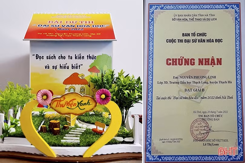 “Đại sứ văn hóa đọc” Hà Tĩnh ước mơ trở thành sứ giả hòa bình