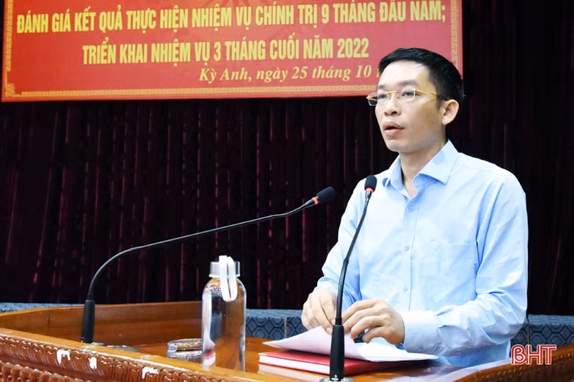 Huyện Kỳ Anh tập trung các giải pháp thực hiện nhiệm vụ những tháng cuối năm