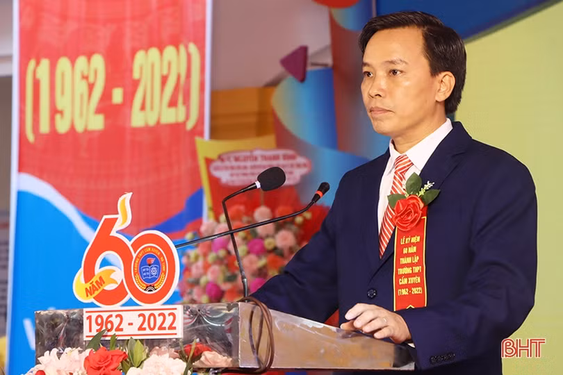 Trường THPT Cẩm Xuyên kỷ niệm 60 năm thành lập