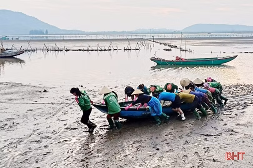 2 sản phẩm chủ lực trong nuôi trồng thủy sản ở Lộc Hà