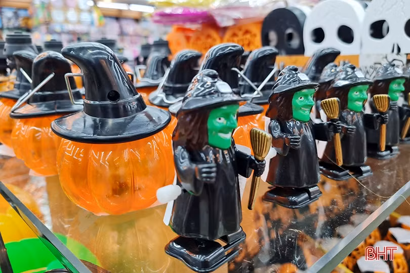 Sắc màu không khí đón Halloween ở TP Hà Tĩnh