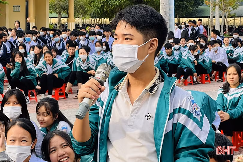 Các trường học ở Hà Tĩnh tích cực “Xây dựng tình bạn đẹp, nói không với bạo lực học đường”