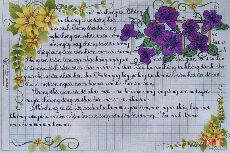 “Đại sứ văn hóa đọc” Hà Tĩnh ước mơ trở thành sứ giả hòa bình