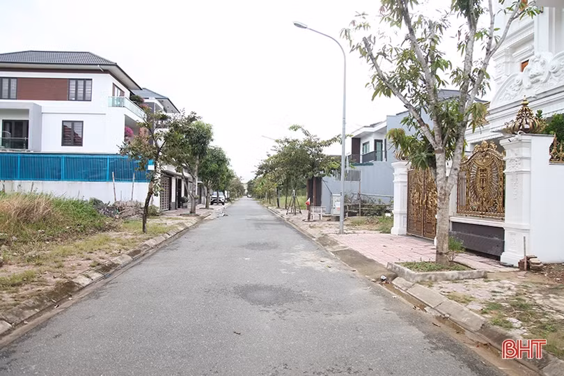 “Nhà không số, phố không tên” ở khu đô thị trung tâm TP Hà Tĩnh