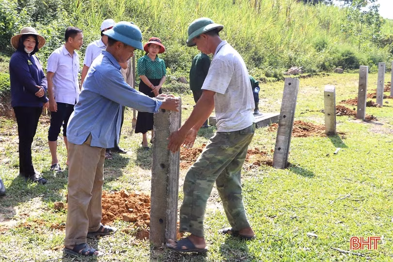 Xã biên giới Vũ Quang “tăng tốc” cho mục tiêu NTM nâng cao