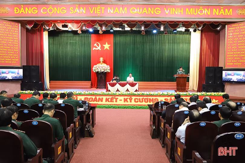 Hà Tĩnh tiếp tục quán triệt, triển khai hiệu quả các chủ trương về QP-AN