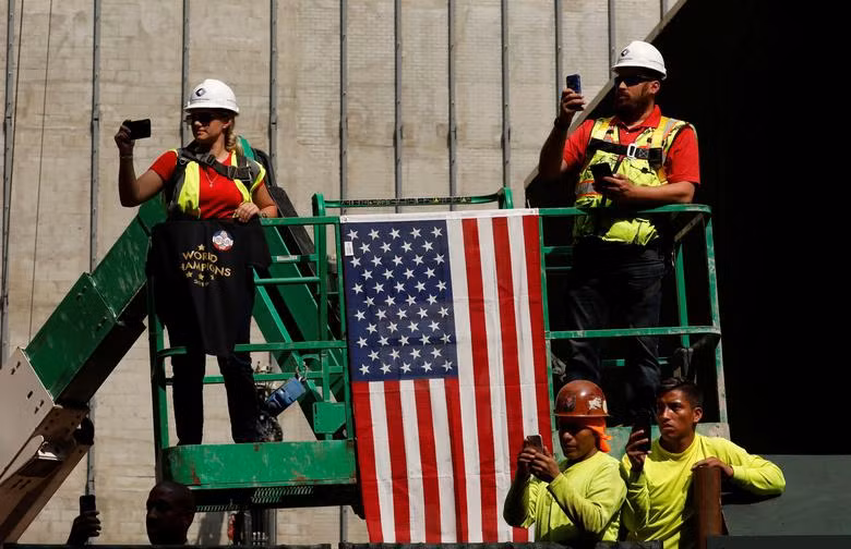 Tuyển nữ Mỹ diễu hành mừng chức vô địch World Cup 2019