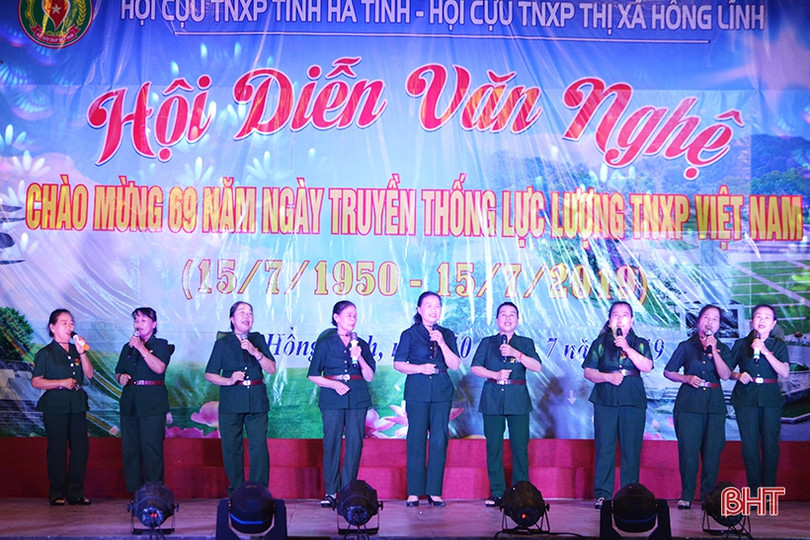 Lắng đọng cảm xúc hội diễn văn nghệ cựu TNXP Hà Tĩnh