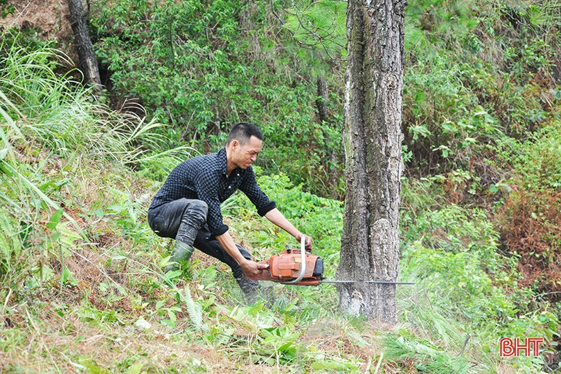 Hương Sơn sẵn sàng lực lượng ứng cứu, ngăn lửa rừng bùng phát trở lại