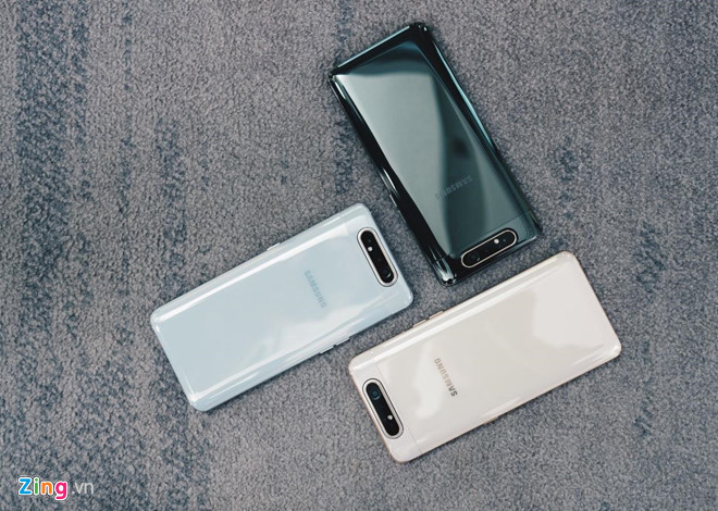 Galaxy A80 lên kệ tại Việt Nam - camera trượt xoay, giá 15 triệu đồng ảnh 4 Galaxy A80 lên kệ tại Việt Nam - camera trượt xoay, giá 15 triệu đồng