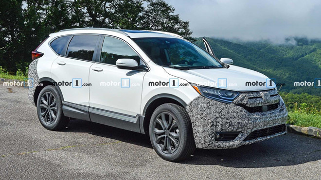 Honda CR-V 2020 lộ diện những hình ảnh đầu tiên
