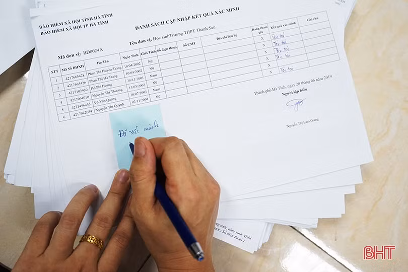 Đến 31/8, Hà Tĩnh sẽ hoàn thành cấp mã định danh cho người tham gia BHXH, BHYT