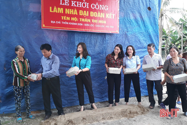 90 triệu đồng hỗ trợ thương binh khó khăn ở Can Lộc xây nhà kiên cố