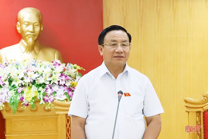 Soát xét công tác chuẩn bị kỳ họp thứ 10, HĐND tỉnh Hà Tĩnh khóa XVII