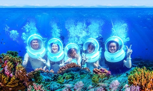 Trải nghiệm đi bộ dưới đáy biển ngắm san hô ở Phú Quốc