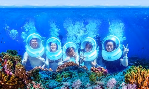 Trải nghiệm đi bộ dưới đáy biển ngắm san hô ở Phú Quốc