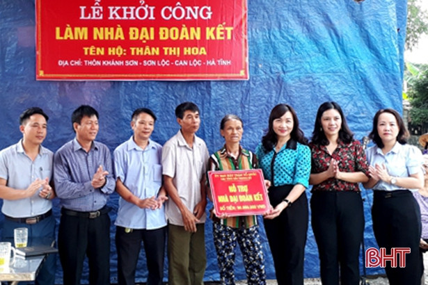 90 triệu đồng hỗ trợ thương binh khó khăn ở Can Lộc xây nhà kiên cố