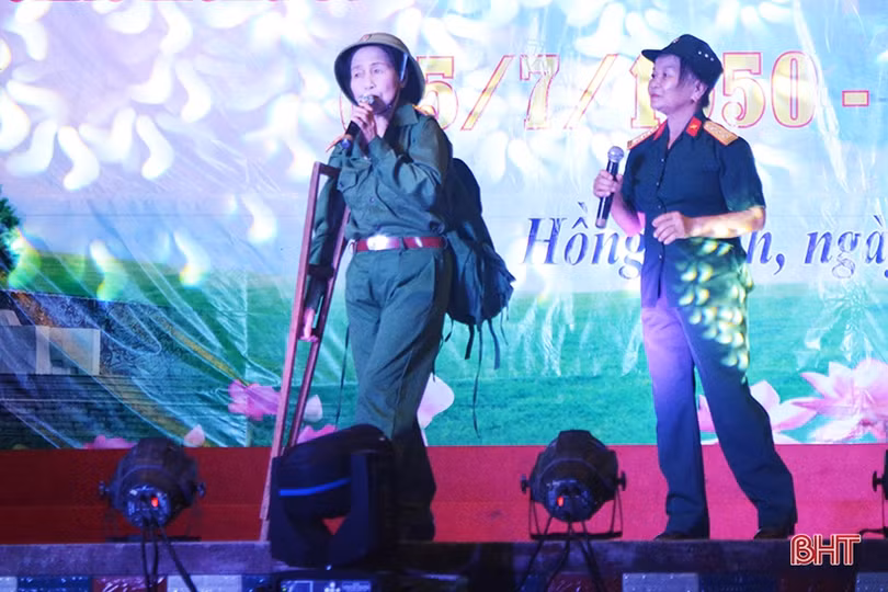 Lắng đọng cảm xúc hội diễn văn nghệ cựu TNXP Hà Tĩnh
