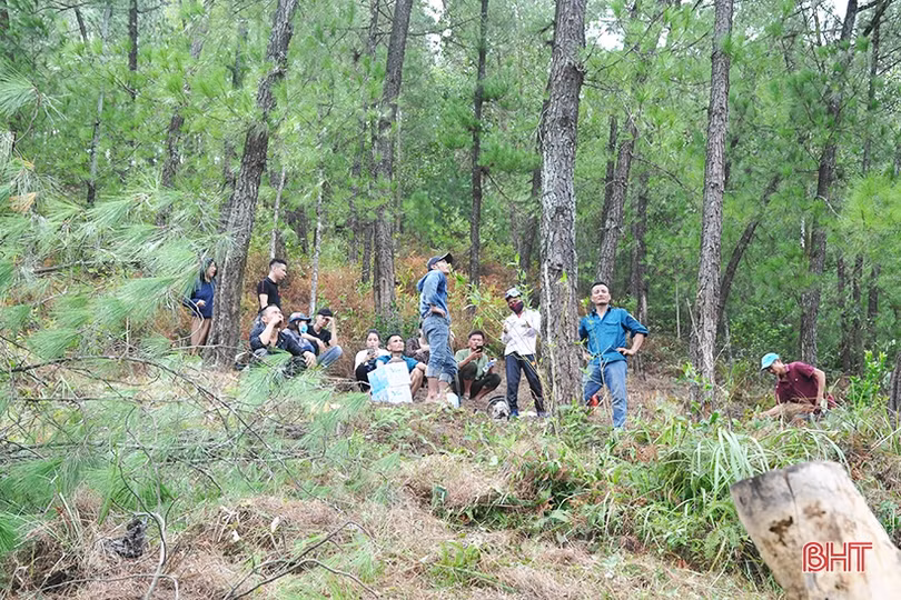 Hương Sơn sẵn sàng lực lượng ứng cứu, ngăn lửa rừng bùng phát trở lại