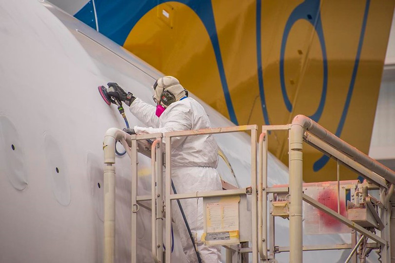 Hé lộ những hình ảnh đầu tiên về Boeing 787-10 của Vietnam Airlines