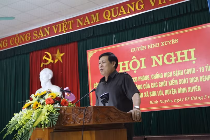 Gỡ bỏ 12 chốt kiểm soát, xã Sơn Lôi (Vĩnh Phúc) chính thức hết cách ly