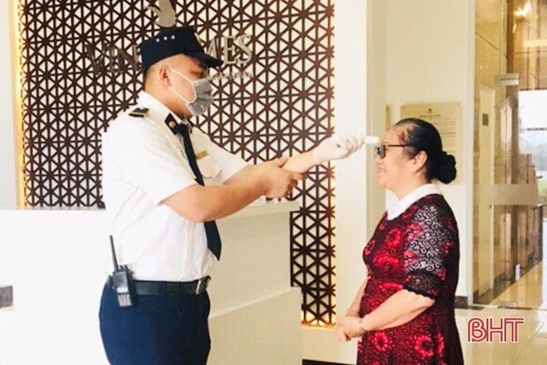 Nghiêm ngặt phòng dịch Covid-19 tại các chung cư ở Hà Tĩnh