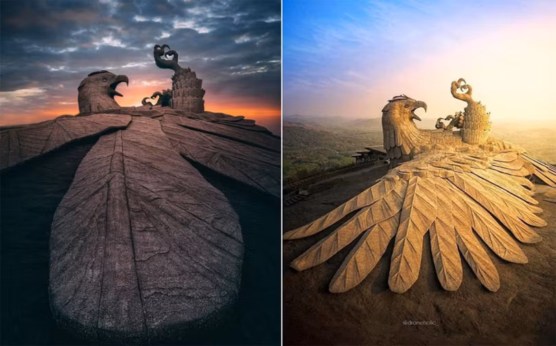 Tượng đại bàng lớn nhất thế giới, mất 10 năm để hoàn thành